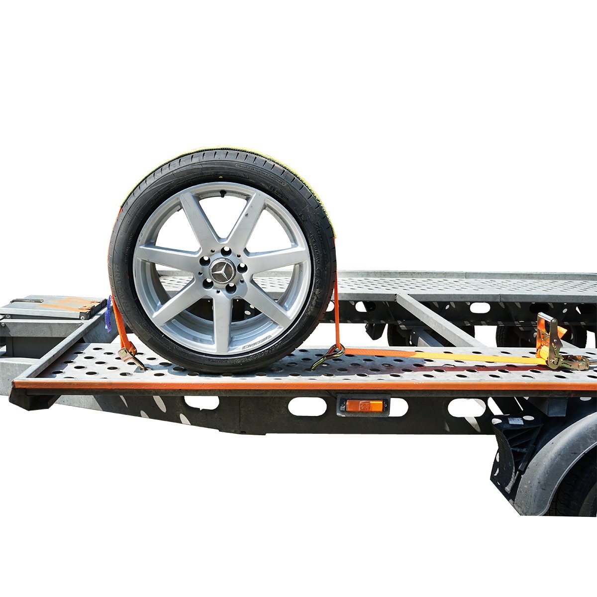 Chinga ancorare roata auto 2.5m, carlige si clichet Breckner Germany